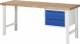 Werkbank 7125I1 | B2000xT700xH840mm | 2xSchublade-TA Werkbank 7125I1 | B2000xT700xH840mm | 2xSchublade-TA