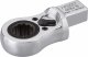 HAZET Einsteck-Ratschen-Ringschlüssel 6606D-16 ∙ 14 x 18 mm Einsteck-Vierkant massiv ∙ Außen Doppelsechskant Profil ∙ SW 16 mm