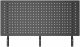 HAZET Vertikale Werkzeug-Lochtafel 179NW-26 ∙ L x B x H: 1150 mm x 10 mm x 510 mm