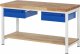 Werkbank 8002I7 | B1500xT700xH840mm | Ablageboden Buche | 2xSchublade-TA Werkbank 8002I7 | B1500xT700xH840mm | Ablageboden Buche | 2xSchublade-TA