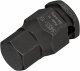 HAZET Schlag- | Maschinenschrauber Schraubendreher-Steckschlüsseleinsatz 985S-19 ∙ 1/2 Zoll (12,5 mm) Vierkant hohl ∙ Innen Sechs