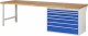 Werkbank 7717A1 | B3000xT900xH840mm | 7xSchublade-VA