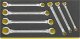 Doppelringschlüssel-Satz TCS OPEN RING 24/7 8x10-19x22 7 St. Doppelringschlüssel-Satz TCS OPEN RING 24/7 8x10-19x22 7 St.