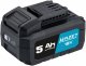 HAZET Li-Ion-Akku-Pack ∙ 18 Volt ∙ 5 Ah (Amperestunden) 9500-05 ∙ L x B x H: 120 mm x 75 mm x 70 mm