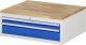 Schubladenschrank XL1.1 | B770xT650xH285mm | B-Top-25mm | 2xSchublade-TA