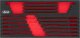 VIGOR Weichschaumeinlage ∙ leer ∙ V4987-L ∙ L x B x H: 393 mm x 188 mm x 35 mm