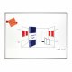 Franken Whiteboard Pro SC8209 150x100cm magnethaftend ws Franken Whiteboard Pro SC8209 150x100cm magnethaftend ws
