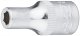 HAZET Steckschlüsseleinsatz 850-4 ∙ 1/4 Zoll (6,3 mm) Vierkant hohl ∙ Außen Sechskant-Tractionsprofil ∙ SW 4 mm