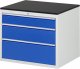 Schubladenschrank XL3.16 | B770xT650xH640mm | M-Top-22mm | 3xSchublade-TA Schubladenschrank XL3.16 | B770xT650xH640mm | M-Top-22mm | 3xSchublade-TA