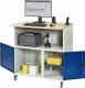 Computer-Tisch 1023 | B1100xT790xH1180mm | mobil Computer-Tisch 1023 | B1100xT790xH1180mm | mobil