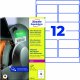 Avery Zweckform Folienetikett L7913-10 99,1x42,3mm 120 St./Pack. Avery Zweckform Folienetikett L7913-10 99,1x42,3mm 120 St./Pack.