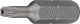HAZET 5-Stern Bit 2225-15H ∙ 1/4 Zoll (6,3 mm) Sechskant massiv ∙ Innen 5-Stern Profil mit Zapfen ∙ SW 15H