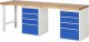 Werkbank 7510A8 | B2500xT700xH890mm | 8xSchublade-TA Werkbank 7510A8 | B2500xT700xH890mm | 8xSchublade-TA