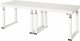 Werkbank elektrisch höhenverstellbar | B2500xT7900xH740-1140mm | HPL-Platte-40 mm