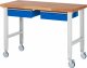 Fahrbare Werkbank (höhenverstellbar) 7002A1 | B1500xT700xH950-1000mm | 2BR-2LR Fahrbare Werkbank (höhenverstellbar) 7002A1 | B1500xT700xH950-1000mm | 2BR-2LR