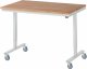 Fahrbarer Arbeitstisch adlatus 150 kg | B1250xT800xH855-1255mm | B-Platte-25 mm Fahrbarer Arbeitstisch adlatus 150 kg | B1250xT800xH855-1255mm | B-Platte-25 mm