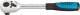 HAZET Umschaltknarre ∙ kurz 916K ∙ 1/2 Zoll (12,5 mm) Vierkant massiv ∙ Länge: 199 mm