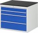 Schubladenschrank XL3.1 | B770xT650xH640mm | M-Top-22mm | 4xSchublade-VA Schubladenschrank XL3.1 | B770xT650xH640mm | M-Top-22mm | 4xSchublade-VA