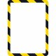 DJOIS Magnetrahmen Safety Line 194974 DIN A4 PVC ge/sw 2 St./Pack.