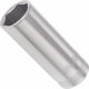VIGOR Sechskant Steckschlüsseleinsatz ∙ lang ∙ V2314N ∙ 3/8 Zoll (10 mm) Vierkant hohl ∙ Außen Sechskant Profil ∙ SW 17 mm