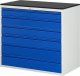 Schubladeschrank XXL7.11 | B1145xT650xH1030mm | M-Top-22mm | 6xSchublade-TA
