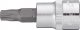 VIGOR T Schraubendreher-Einsatz ∙ V2193N ∙ 3/8 Zoll (10 mm) Vierkant hohl ∙ Tamper Resistant TORX® Profil ∙ SW T40H