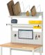 System-Aufbau - Komplettset 03 | für Produktbreite 1250 mm | RAL7035/RAL7035