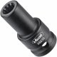 VIGOR Steckschlüsseleinsatz ∙ V6635 ∙ 1/2 Zoll (12,5 mm) Vierkant hohl ∙ Rillenprofil ∙ SW 11,5 mm