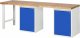 Werkbank 7501A8 | B2500xT700xH890mm | 2xTür Werkbank 7501A8 | B2500xT700xH890mm | 2xTür