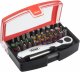 VIGOR Bit Box ∙ V5502 ∙ 1/4 Zoll (6,3 mm) Sechskant massiv ∙ Schlitz Profil | Innen Sechskant Profil | Kreuzschlitz Profil PH | Poz