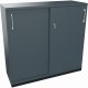 Schiebetürenschrank 3OH B1200xT442xH1133mm an/Lavagrau Schiebetürenschrank 3OH B1200xT442xH1133mm an/Lavagrau