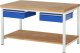 Werkbank höhenverstellbar 8002A7 | B1500xT900xH840-1040mm | 2xSchublade-TA Werkbank höhenverstellbar 8002A7 | B1500xT900xH840-1040mm | 2xSchublade-TA