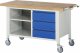 Fahrbare Werkbank 8462I2 | B1500xT700xH880mm | 3xSchublade-TA