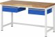 Werkbank höhenverstellbar 8002A1 | B1500xT700xH840-1040mm | 2xSchublade-TA Werkbank höhenverstellbar 8002A1 | B1500xT700xH840-1040mm | 2xSchublade-TA