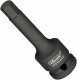 VIGOR Innensechskant Schlagschrauber Schraubendreher-Einsatz ∙ V7019-H10 ∙ 1/2 Zoll (12,5 mm) Vierkant hohl ∙ Innen Sechskant Pr