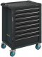HAZET Werkstattwagen Assistent 179NT ∙ einzeln 179NT-8-RAL7016 ∙ L x B x H: 785 mm x 518 mm x 1020 mm ∙ Schubladen | flach: 7× 81
