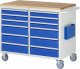 Montagewagen LL5.9.9 | B1145xT650xH975mm | 12xSchublade-TA | B-Top-25mm
