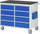Montagewagen LL5.1.1 | B1145xT650xH970mm | 8xSchublade-VA | M-Top-20mm Montagewagen LL5.1.1 | B1145xT650xH970mm | 8xSchublade-VA | M-Top-20mm