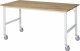 Fahrbarer Arbeitstisch (HV) Tom (4 LR) | B2000xT1000xH910-1230mm | B-Platte-25mm