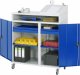 Beistellschrank Stehpult 08T | B1100xT520xH1185/1235/1345mm | mobil Beistellschrank Stehpult 08T | B1100xT520xH1185/1235/1345mm | mobil