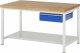 Werkbank höhenverstellbar 8001A6 | B1500xT900xH840-1040mm | 1xSchublade-TA Werkbank höhenverstellbar 8001A6 | B1500xT900xH840-1040mm | 1xSchublade-TA