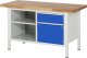 Werkbank höhenverstellbar 8461A2 | B1500xT700xH840-1040mm | 1xSchublade-TA | 1xTür Werkbank höhenverstellbar 8461A2 | B1500xT700xH840-1040mm | 1xSchublade-TA | 1xTür