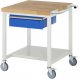 Fahrbare Werkbank 8001 | B750xT900xH880mm | Ablageboden-MT | 1xSchublade-TA