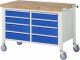 Fahrbare Werkbank 8477 | B1250xT700xH880-1080mm | 8xSchublade-VA Fahrbare Werkbank 8477 | B1250xT700xH880-1080mm | 8xSchublade-VA