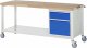 Fahrbare Werkbank 8152 | B2000xT700xH880-1080mm | 1xSchublade-TA | 1xTür