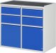 Schubladenschrank LL7.1.1 | B1145xT650xH1035mm | MT-Top-25mm | 4xSchublade-TA,2xTür Schubladenschrank LL7.1.1 | B1145xT650xH1035mm | MT-Top-25mm | 4xSchublade-TA,2xTür