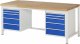 Werkbank 8184A1 | B2000xT900xH840mm | 10xSchublade-TA Werkbank 8184A1 | B2000xT900xH840mm | 10xSchublade-TA