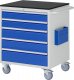 Montagewagen XL5.11 | B770xT650xH970mm | 5xSchublade-TA | M-Top-20mm