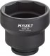 HAZET Nkw Achsmutter-Steckschlüssel 4937-80 ∙ 3/4 Zoll (20 mm) Vierkant hohl ∙ SW 80 mm