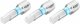 HAZET Bit 2204N-4/3 ∙ 1/4 Zoll (6,3 mm) Sechskant massiv ∙ Innen Sechskant Profil ∙ 3-teilig ∙ SW 4 mm